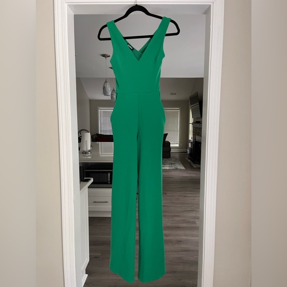 EXPRESS - Green Jumpsuit - Picture 1 of 2